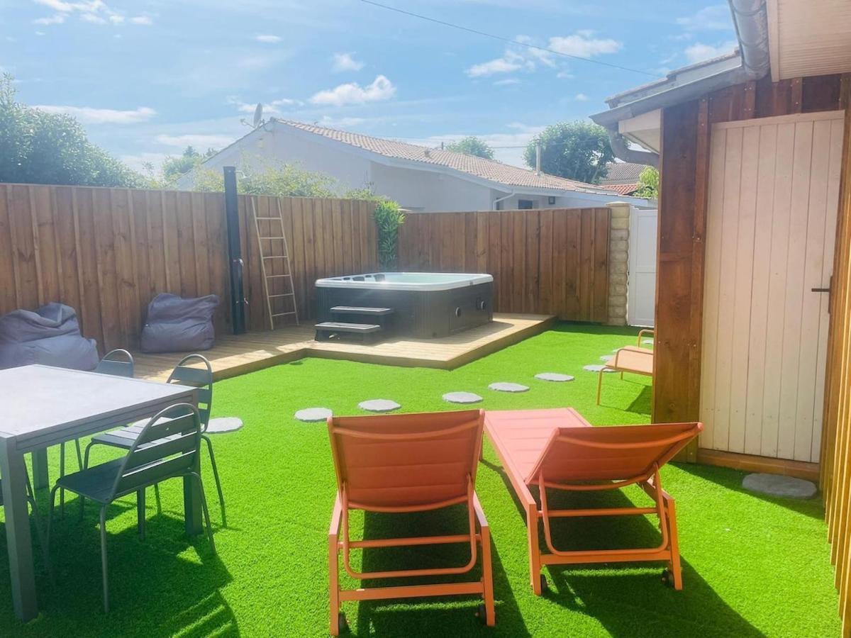 Cabane De Penelope Avec Spa Prive Centre-Ville Et Plage Andernos-les-Bains Exterior foto